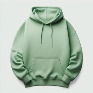 pastel sage pullover design elevate your brand with this chic light green hoodie mockup white 1086226 1368